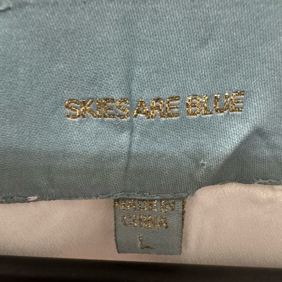 Skies Are Blue Color Block Shift Dress Size Large - Picture 4 of 5